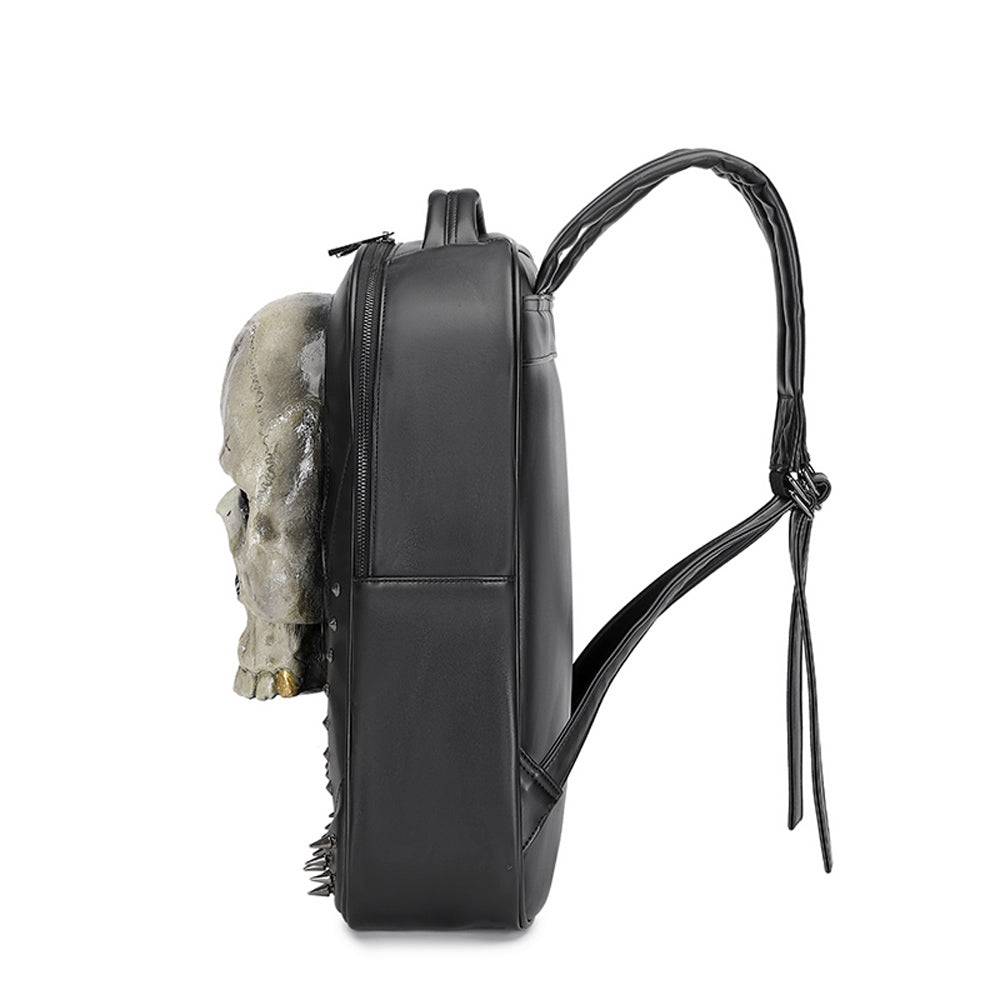 3D Skull Backpack, 3D Kreepsville Skull ,Luminous Leisure Skull Backpack-4