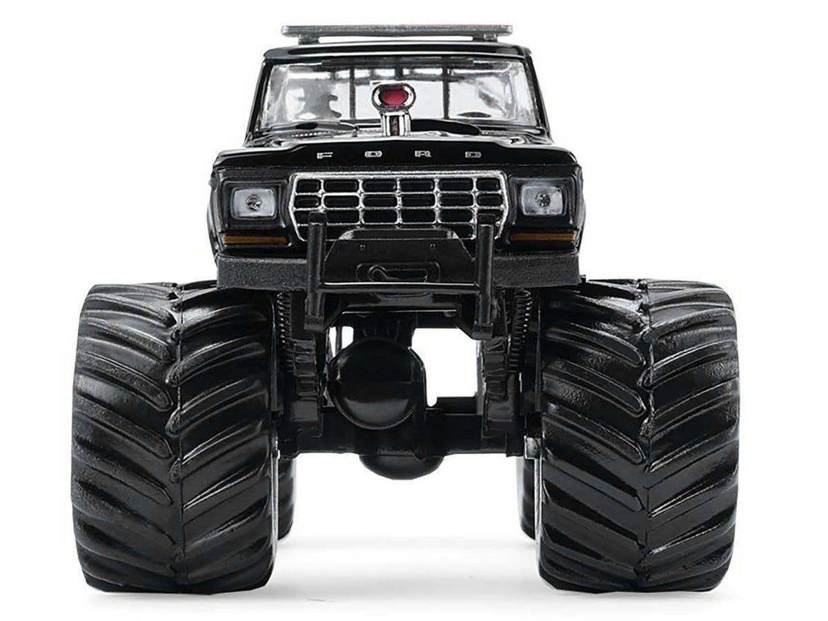 1979 Ford F-250 Monster Truck "Shelby Township Police Michigan" Black "Kings of Crunch - Hot Pursuit" Special Edition 1/64 Diecast Model Car by Greenlight-1