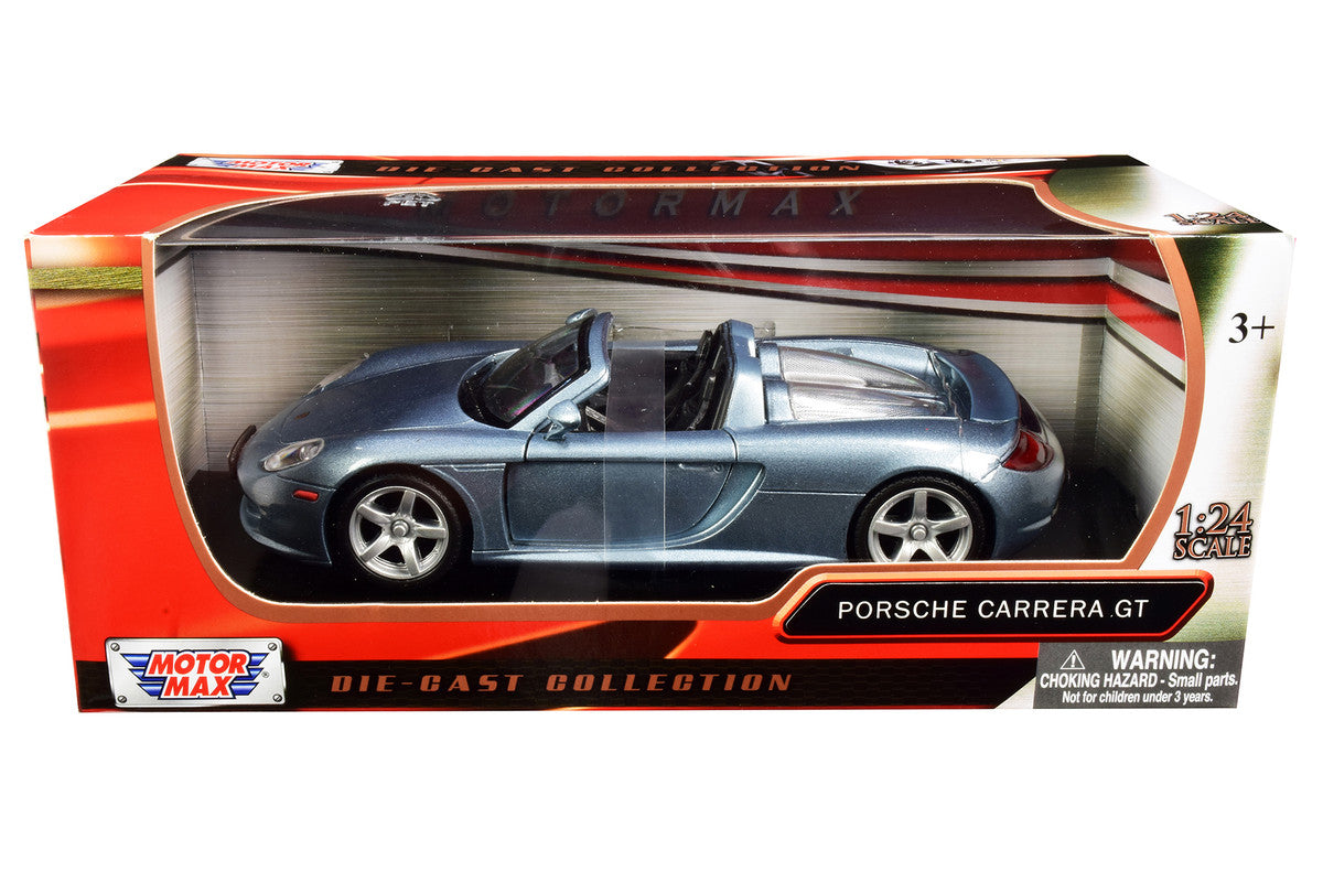 Porsche Carrera GT Gray 1/24 Diecast Model Car by Motormax-2