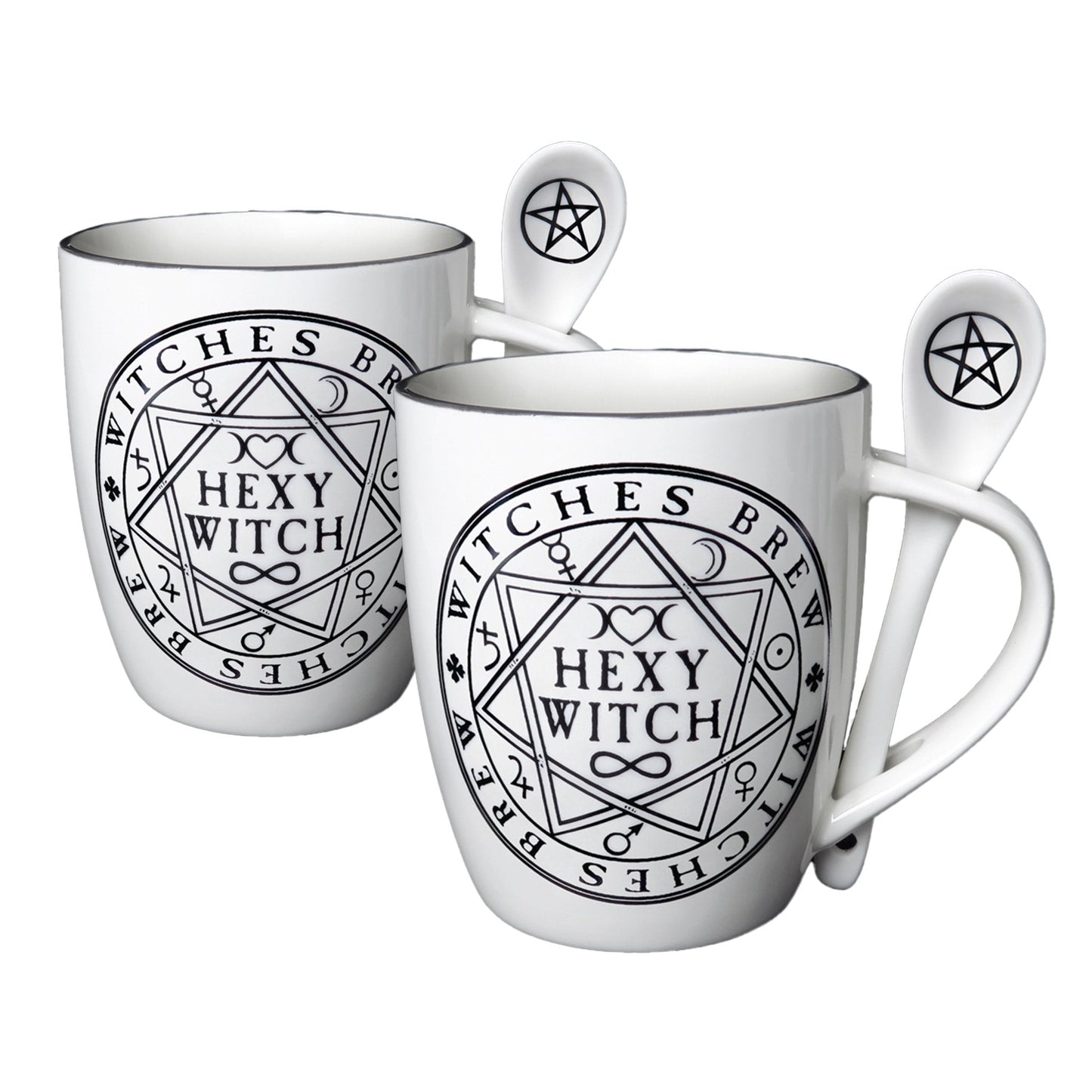 Hexy Witch Mug and Spoon Set-0