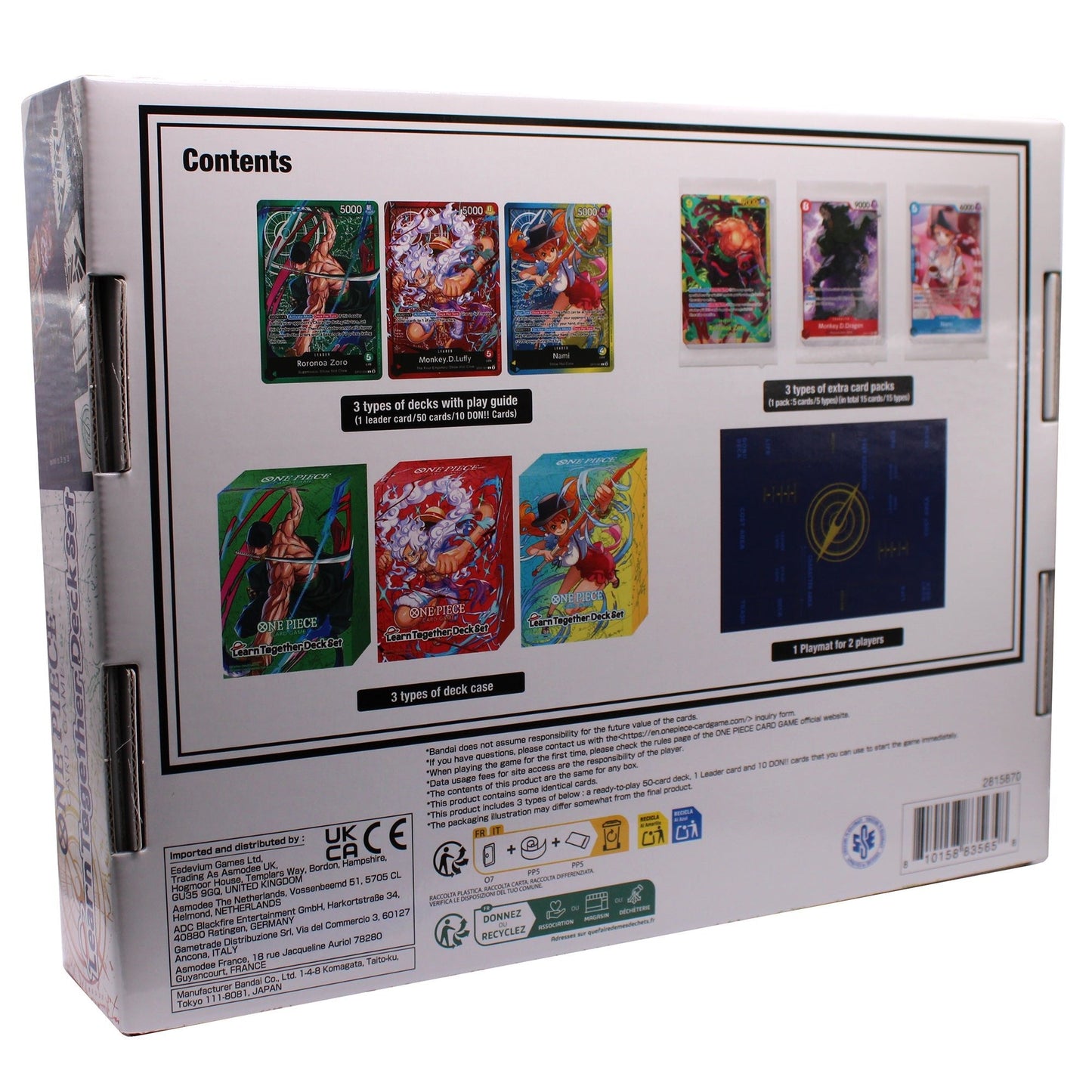 One Piece Learn Together Deck Set-1