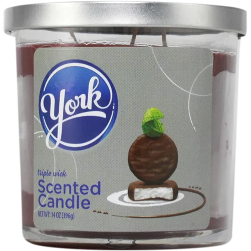 York Peppermint Patty 14oz 3 Wick Candle - (Various Counts)-0