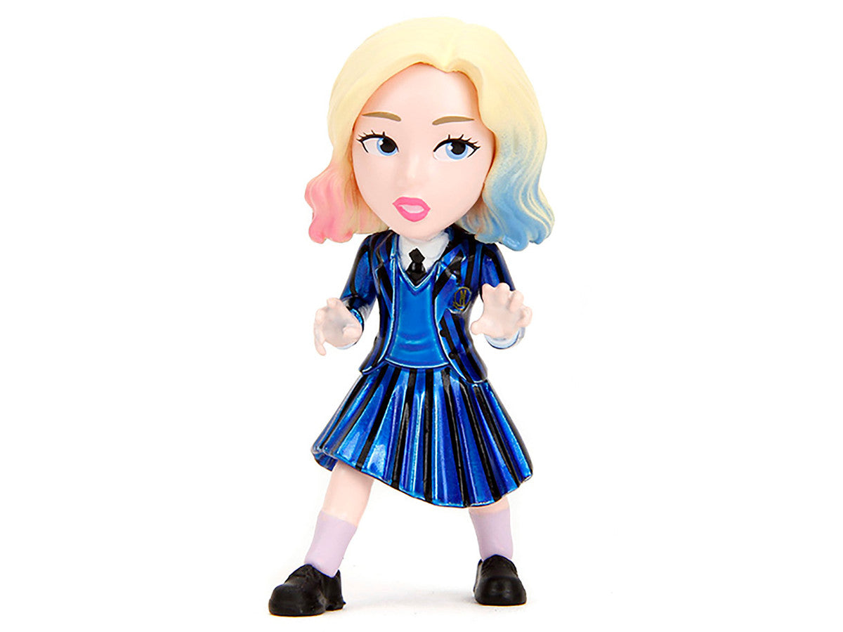 Set of 4 Diecast Figures "Wednesday" (2022-Current) TV Series "Metalfigs" Series Diecast Models by Jada-3