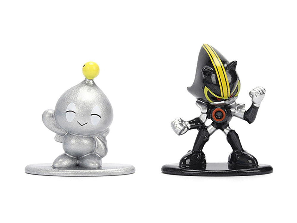 Set of 12 Diecast Figures "Sonic The Hedgehog" Video Games "Nano Metalfigs" Series Diecast Models by Jada-0