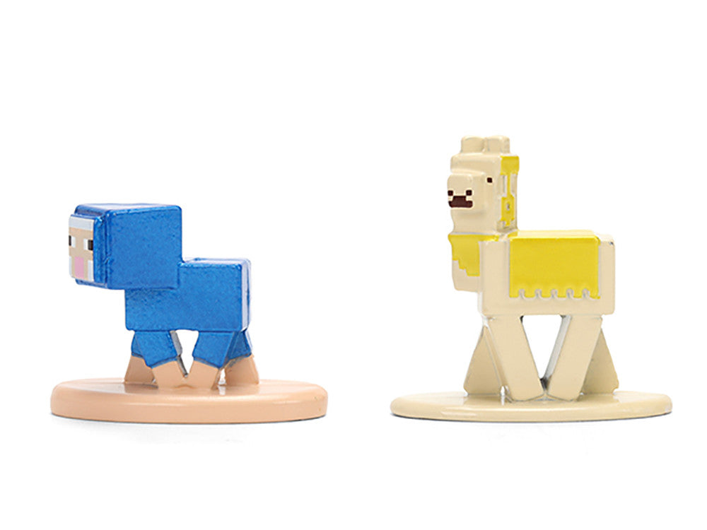 Set of 12 Diecast Figures "Minecraft" Video Game "Nano Metalfigs" Series Diecast Models by Jada-4