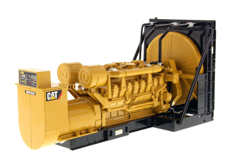 CAT Caterpillar 3516B Engine Generator 3 piece Set "Core Classic" Series 1/25 Diecast Model by Diecast Masters-2