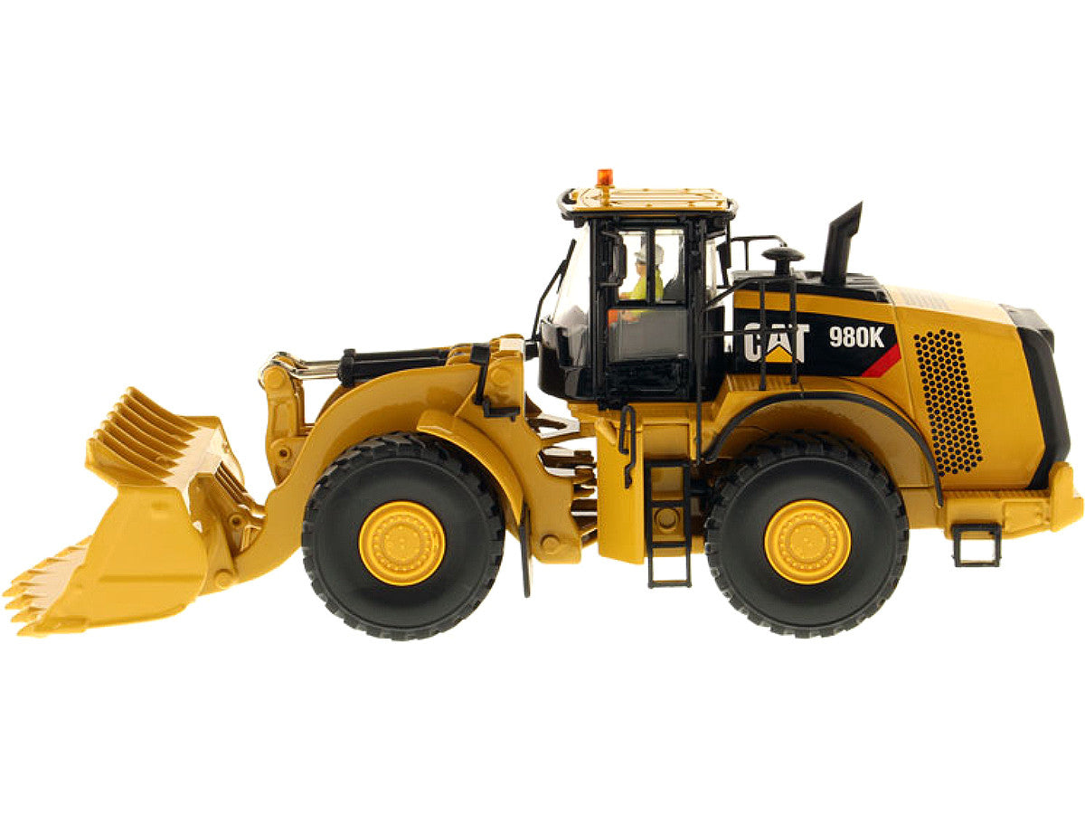CAT Caterpillar 980K Wheel Loader Rock Configuration with Operator "Core Classics Series" 1/50 Diecast Model by Diecast Masters-0