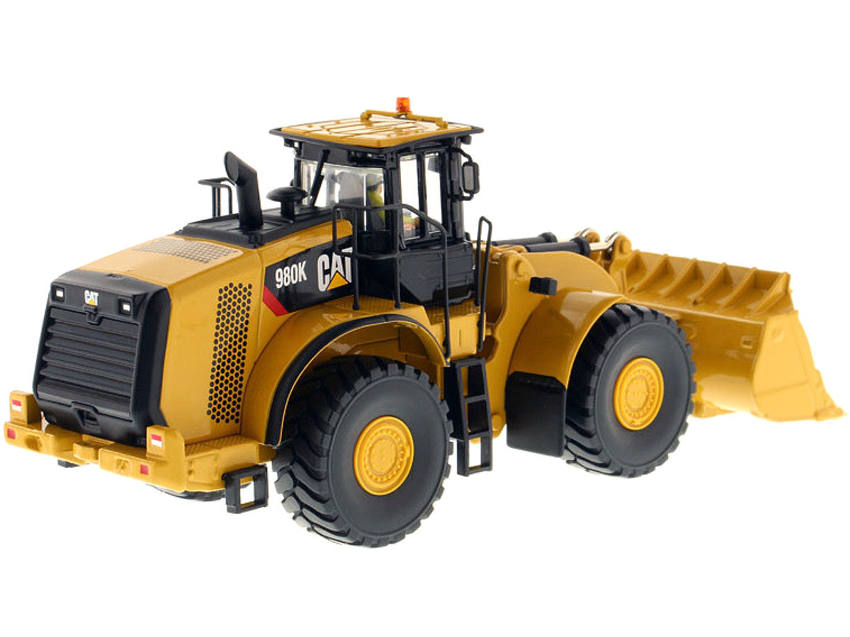 CAT Caterpillar 980K Wheel Loader Rock Configuration with Operator "Core Classics Series" 1/50 Diecast Model by Diecast Masters-2