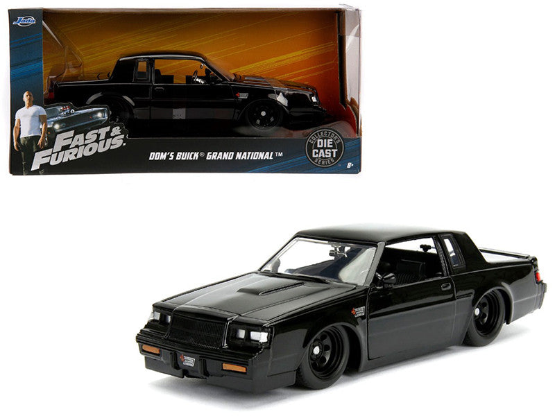 Dom's Buick Grand National Black "Fast & Furious" Movie 1/24 Diecast Model Car by Jada-0