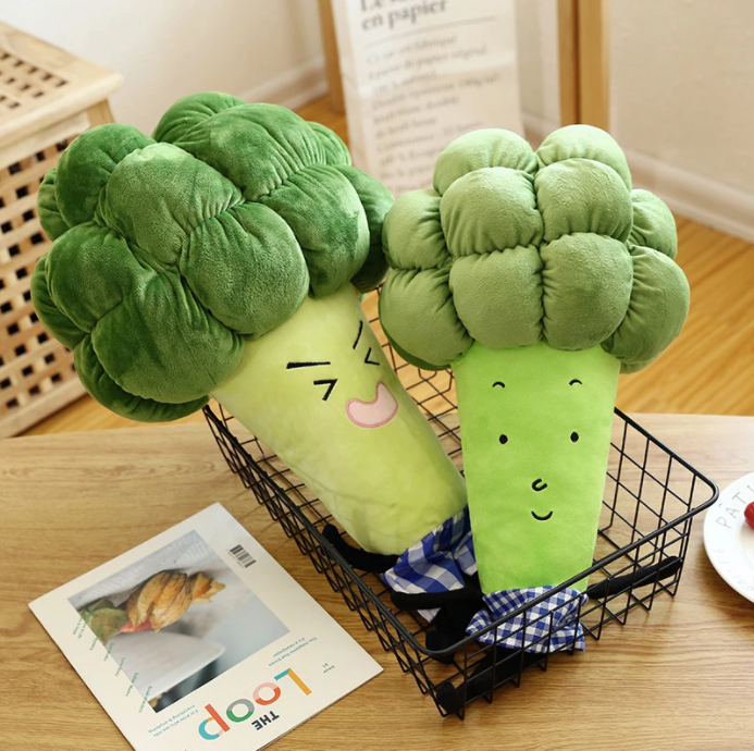 Vegetable Broccoli Plush Toy-0