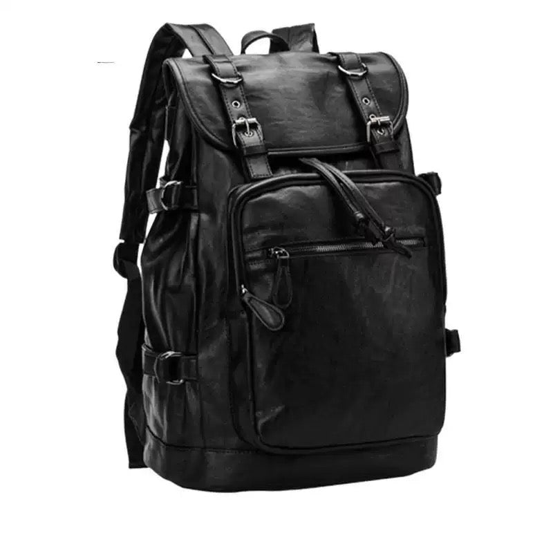 Leather backpack-2