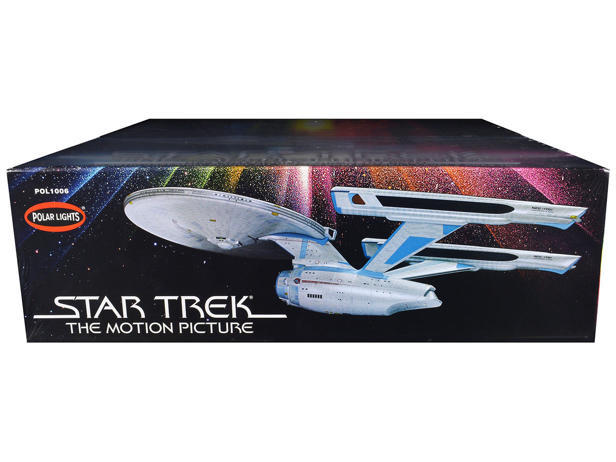 Skill 2 Model Kit U.S.S. Enterprise NCC-1701 Refit Spaceship "Star Trek: The Motion Picture" (1979) Movie 1/350 Scale Model by Polar Lights-1