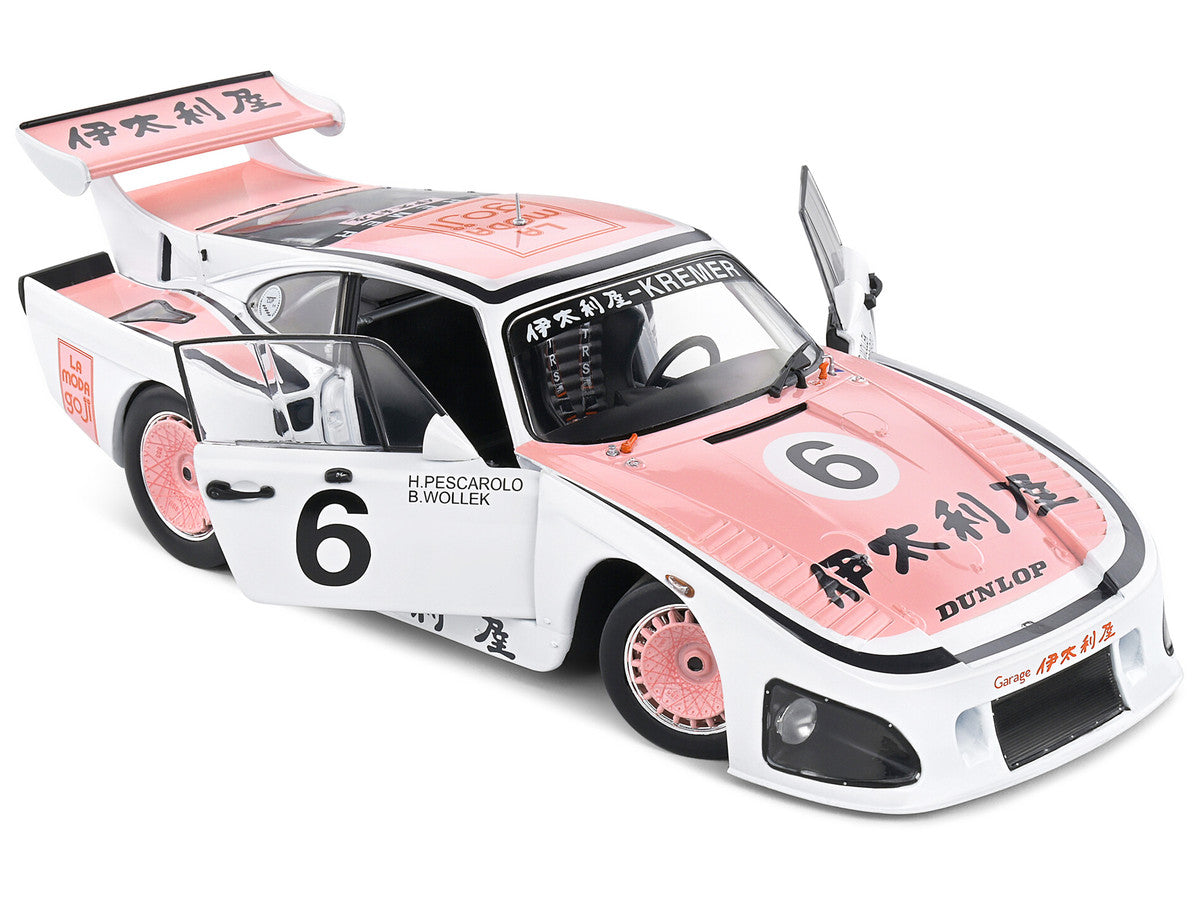 Porsche 935 K3 #6 Bob Wollek - Henri Pescarolo Winner "Suzuka 1000KM" (1981) "Competition" Series 1/18 Diecast Model Car by Solido-1