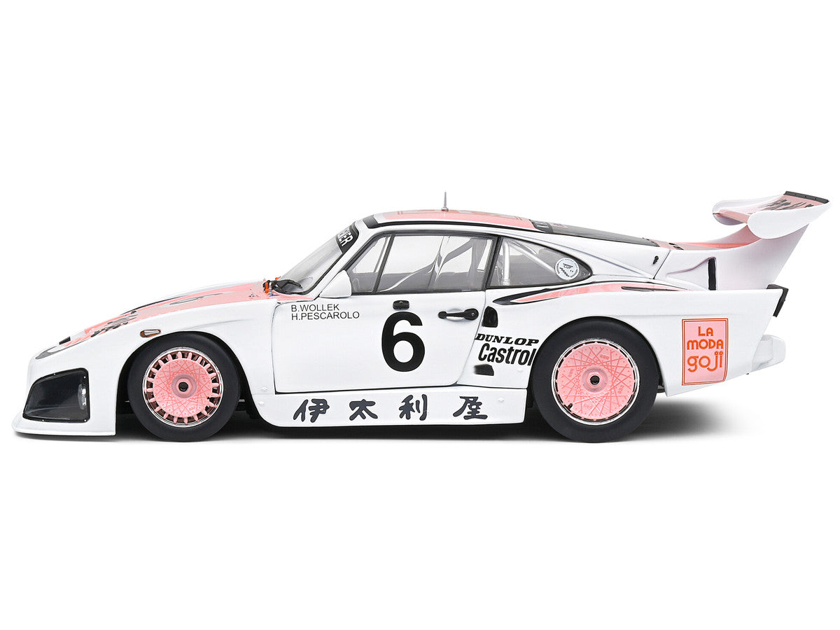 Porsche 935 K3 #6 Bob Wollek - Henri Pescarolo Winner "Suzuka 1000KM" (1981) "Competition" Series 1/18 Diecast Model Car by Solido-2