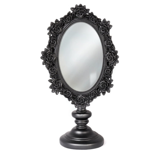 Black Rose Dressing Table Mirror-0