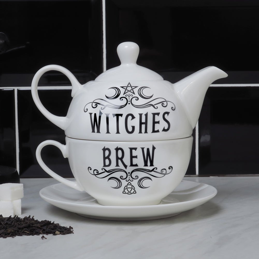 Crescent Witches Brew Tea Set-0