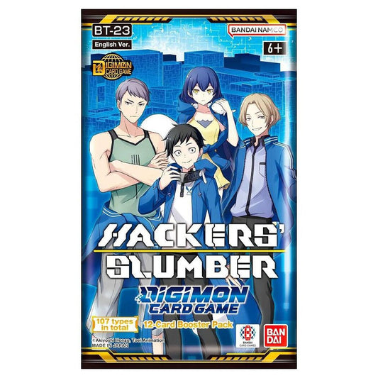 Digimon Card Game Hackers' Slumber Booster Pack (BT23)-0