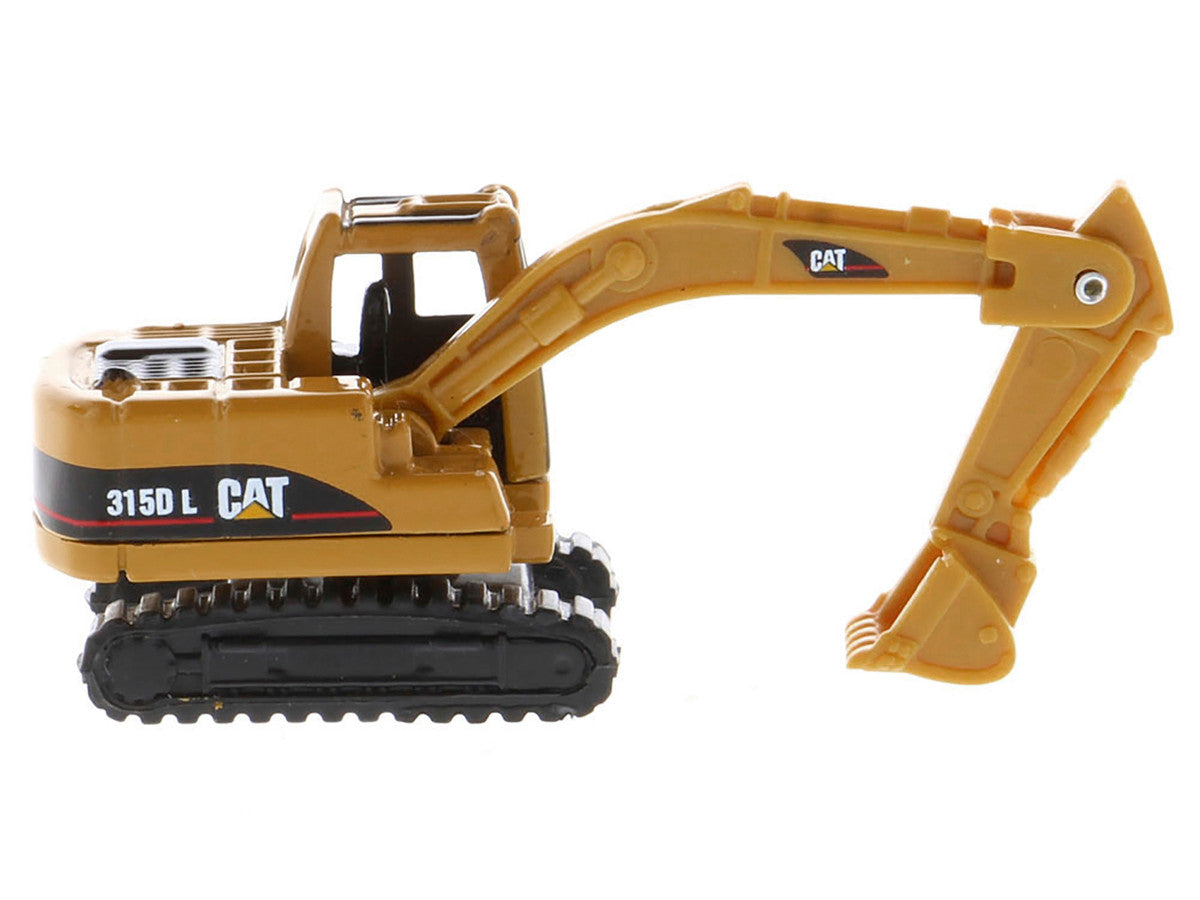 CAT Caterpillar 315D L Excavator Yellow "Micro-Constructor" Series Diecast Model by Diecast Masters-1