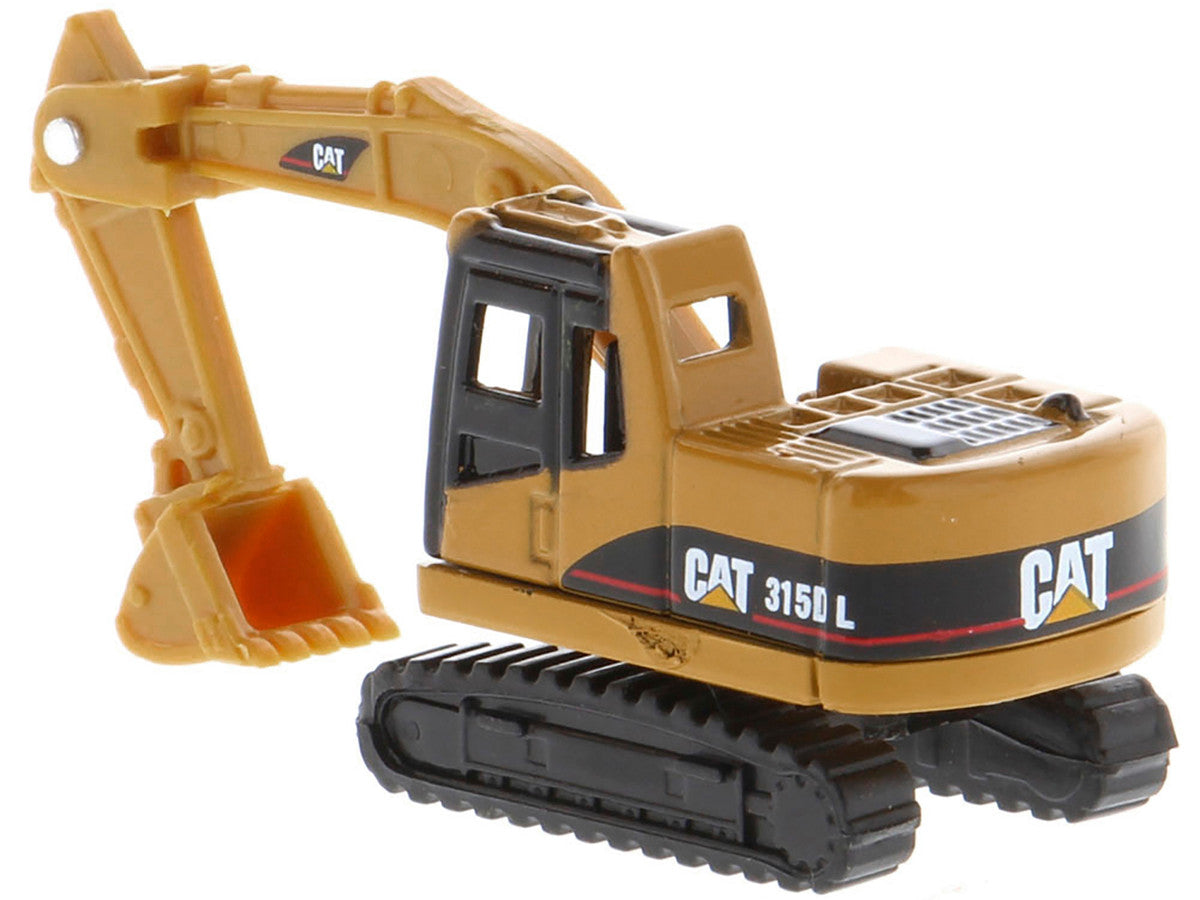 CAT Caterpillar 315D L Excavator Yellow "Micro-Constructor" Series Diecast Model by Diecast Masters-2