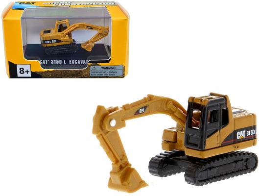 CAT Caterpillar 315D L Excavator Yellow "Micro-Constructor" Series Diecast Model by Diecast Masters-0