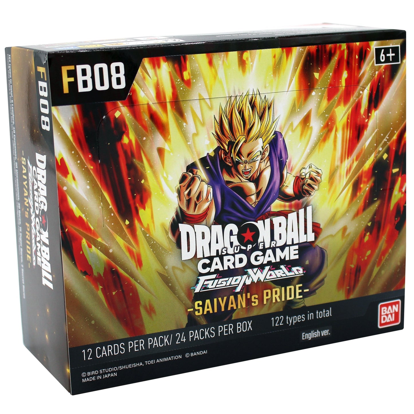 Dragon Ball Super Fusion World Saiyan's Pride Booster Box [FB08]-0