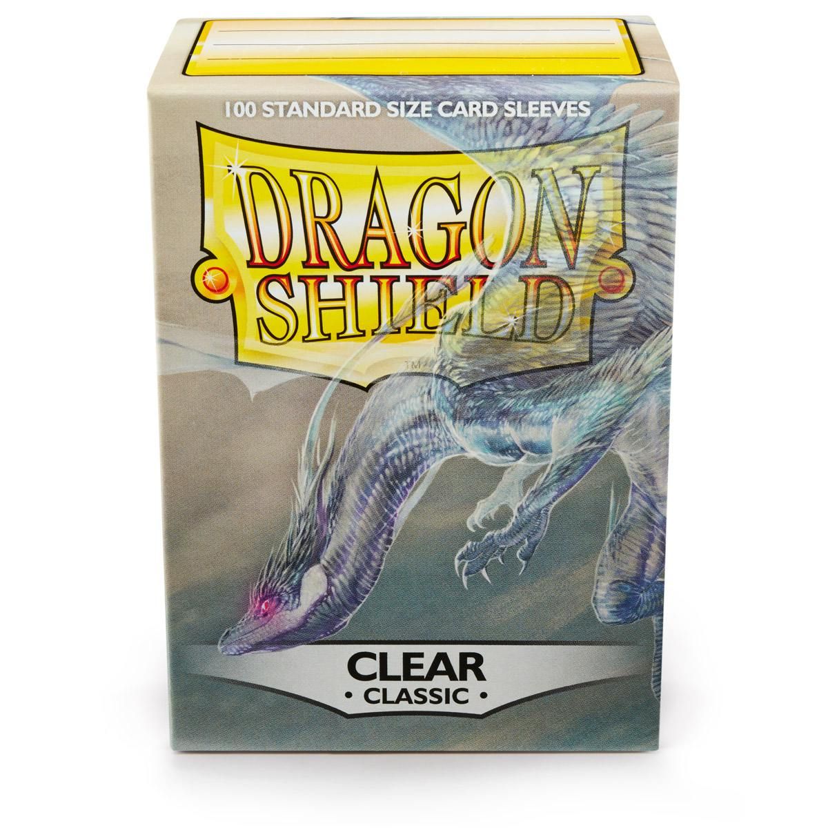 Dragon Shield: Standard 100ct Sleeves - Clear (Classic)-0