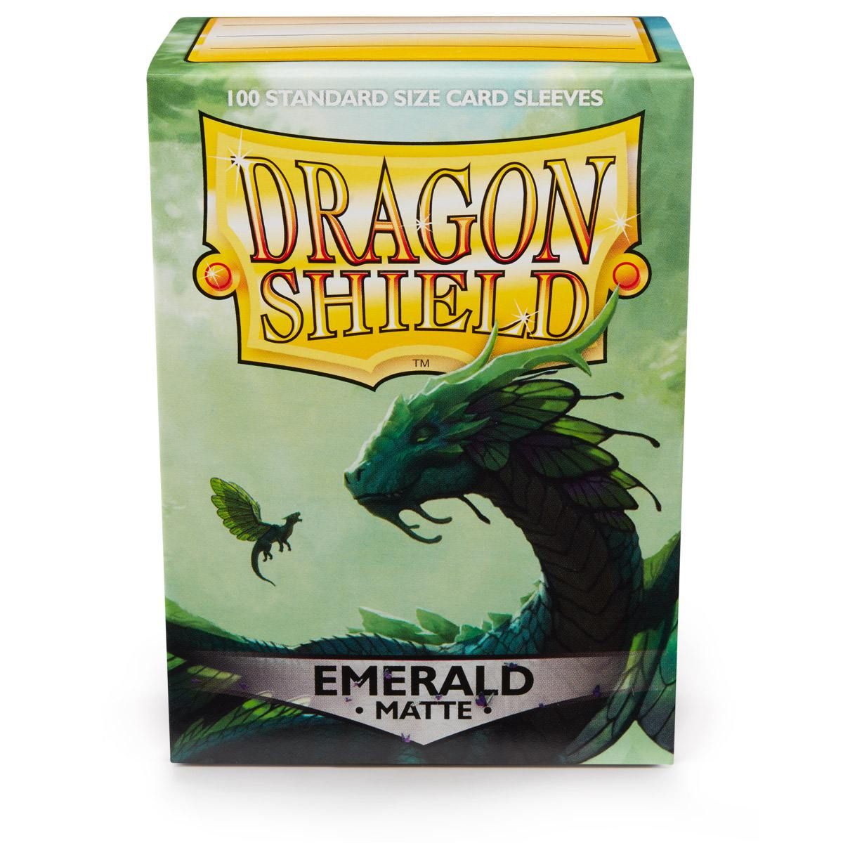 Dragon Shield Standard 100ct Sleeves, Emerald (Matte)-0