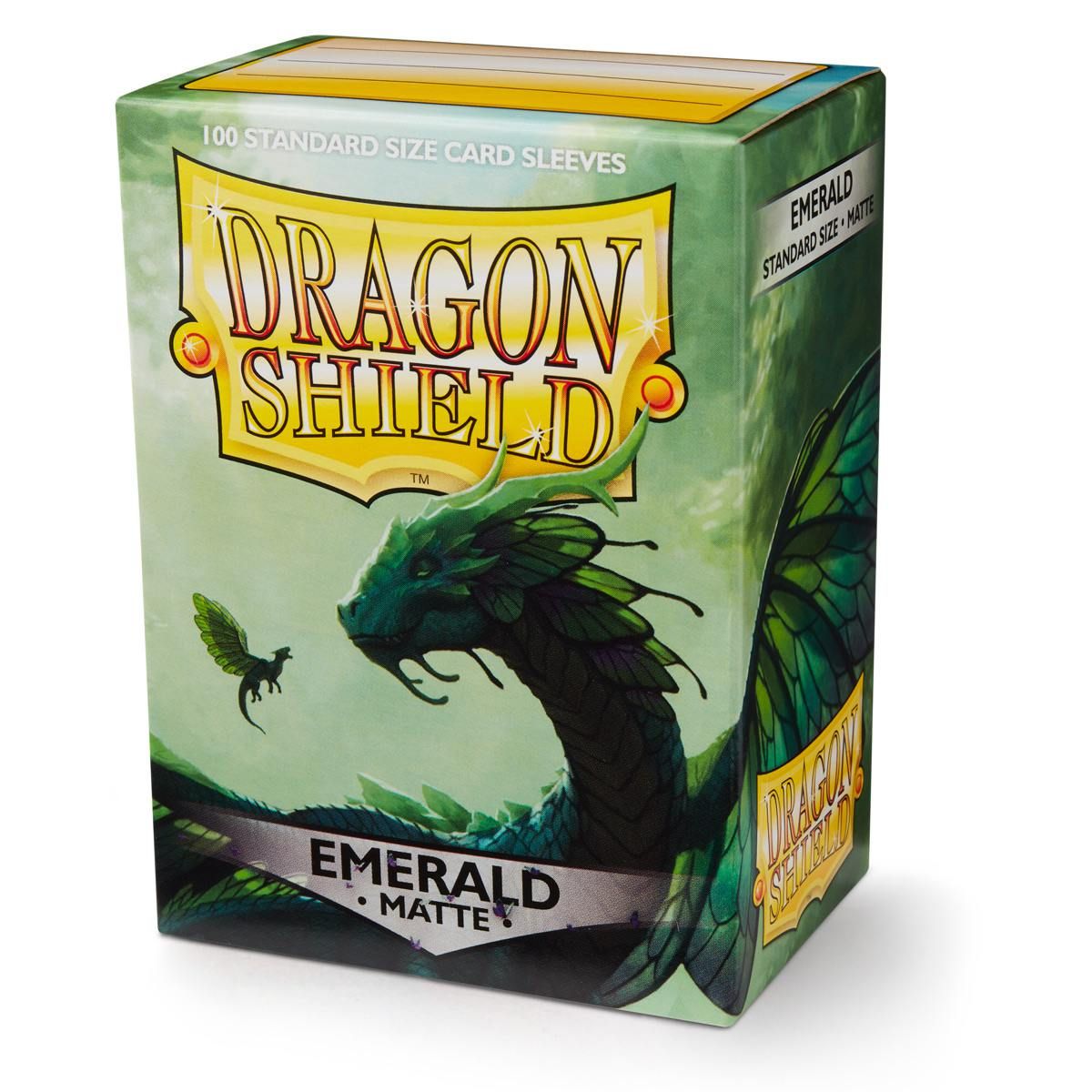 Dragon Shield Standard 100ct Sleeves, Emerald (Matte)-1
