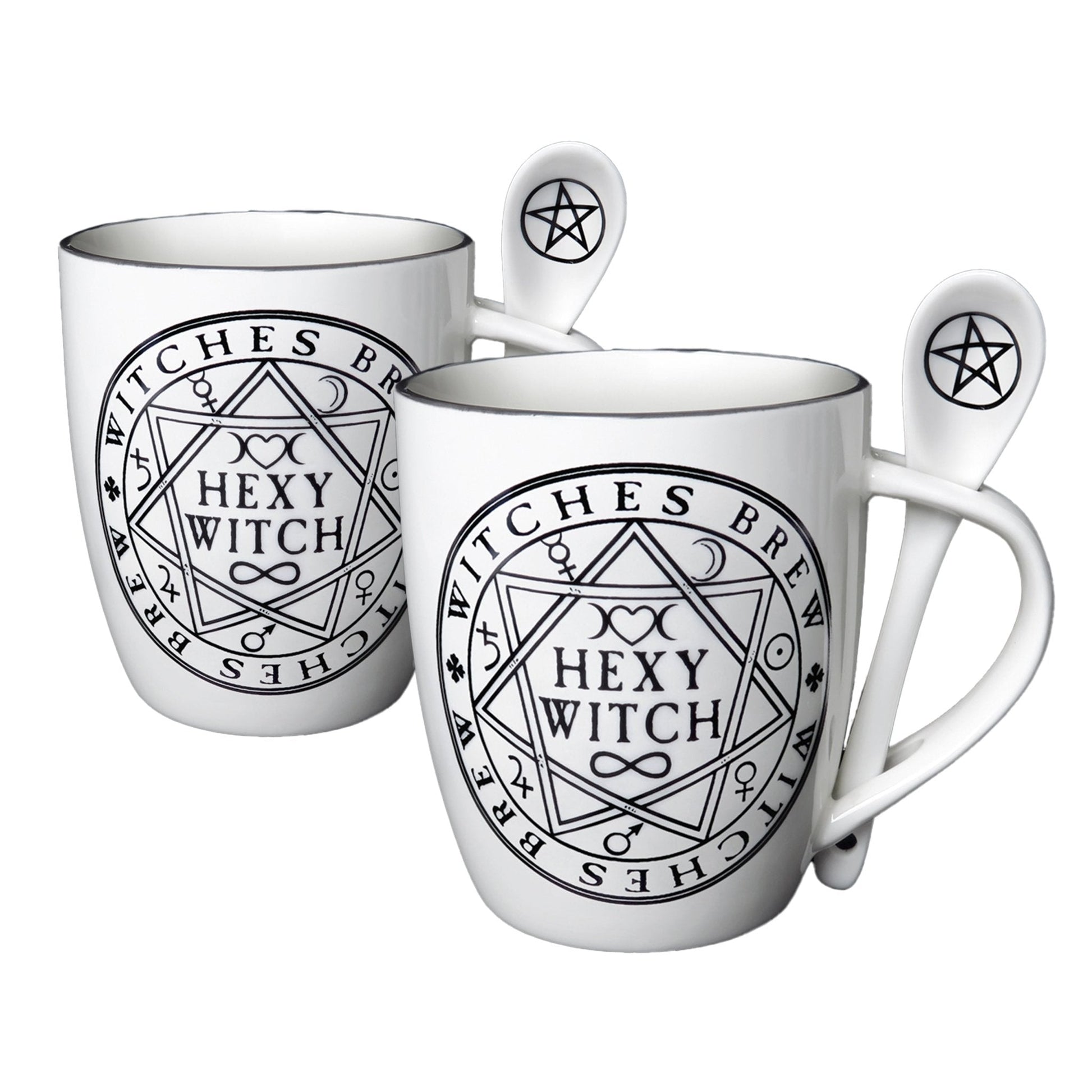 Hexy Witch Mug and Spoon Set-0