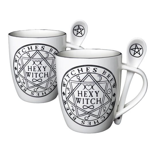 Hexy Witch Mug and Spoon Set-0