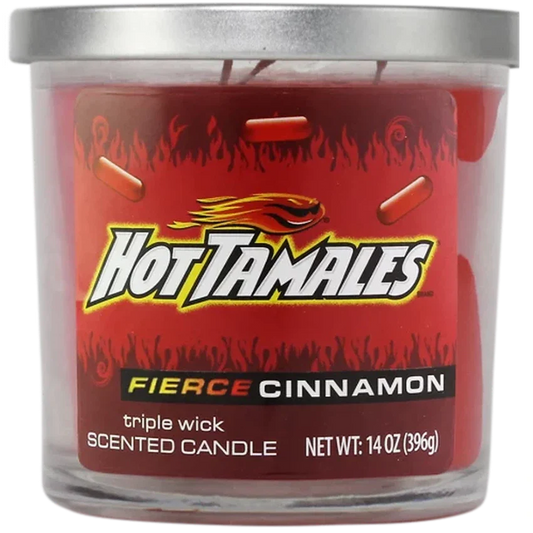 Hot Tamale Candy 14oz 3 Wick Candles - Cinnamon Scented - (Various Count)-0