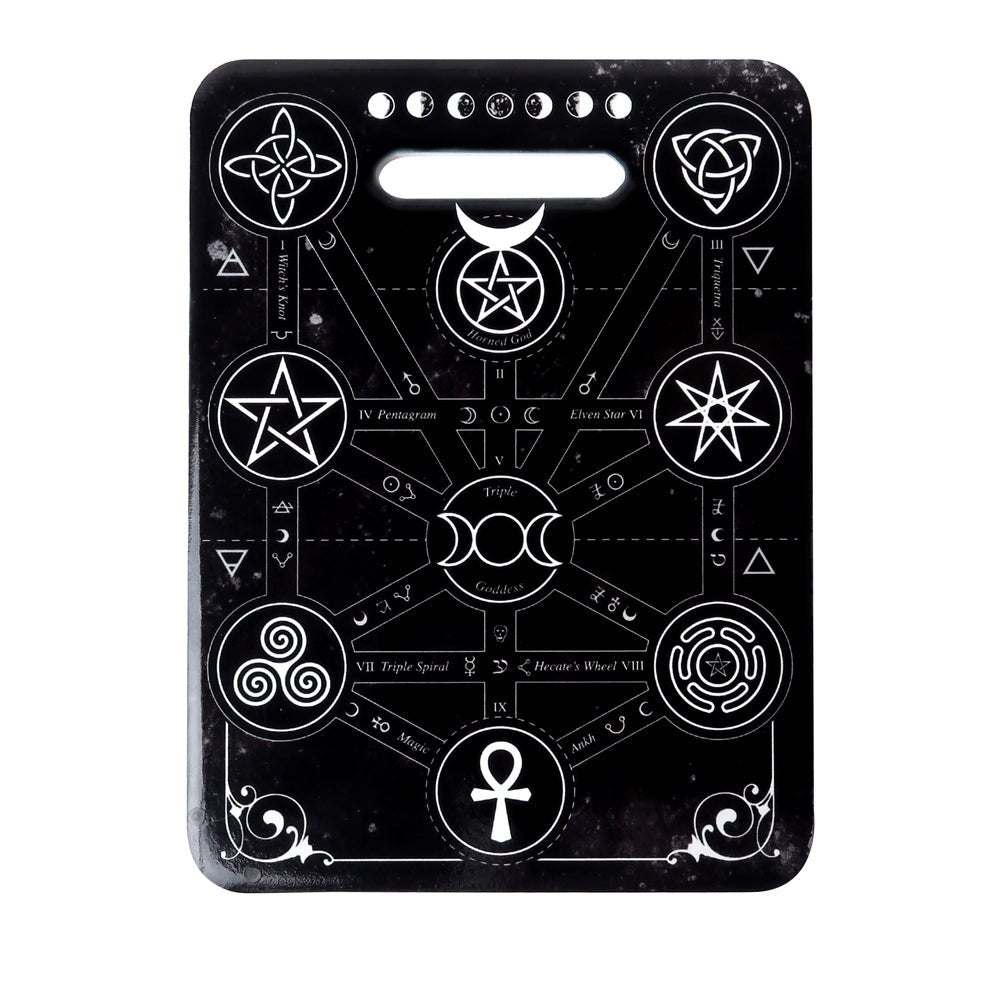 Magic Symbols Ceramic Chopping Board Trivet-0