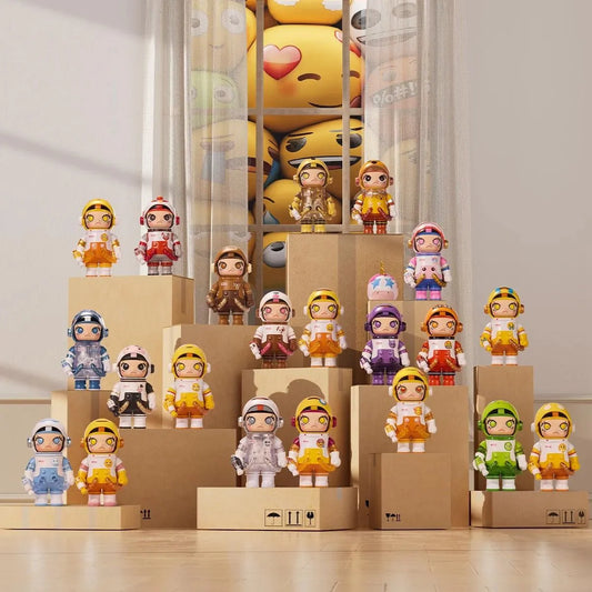 POP MART Mega Space Molly 100% × emoji Series-1