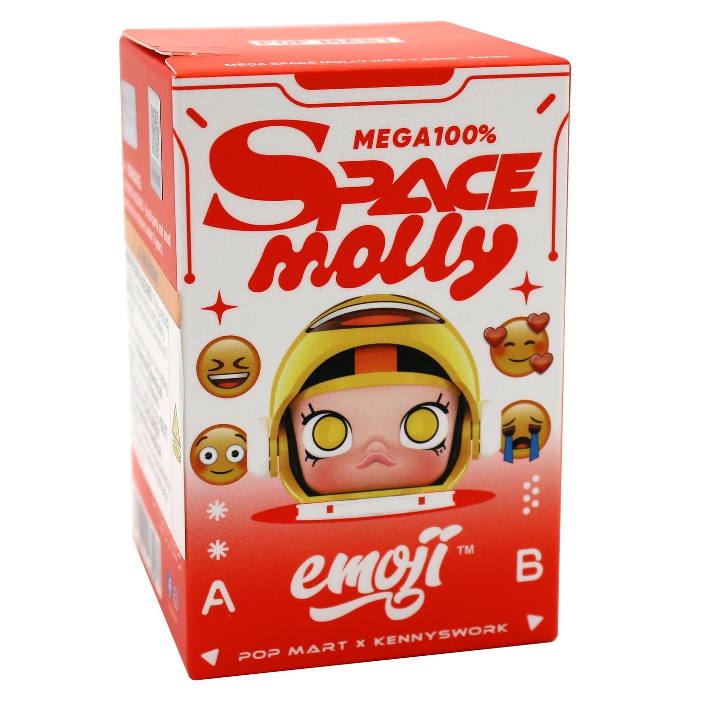 POP MART Mega Space Molly 100% × emoji Series-0