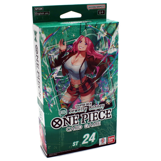One Piece TCG Green Jewelry Bonney Starter Deck [ST-24]-0