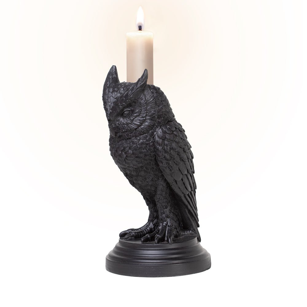 Owl of Astrontiel Candlestick Holder-0