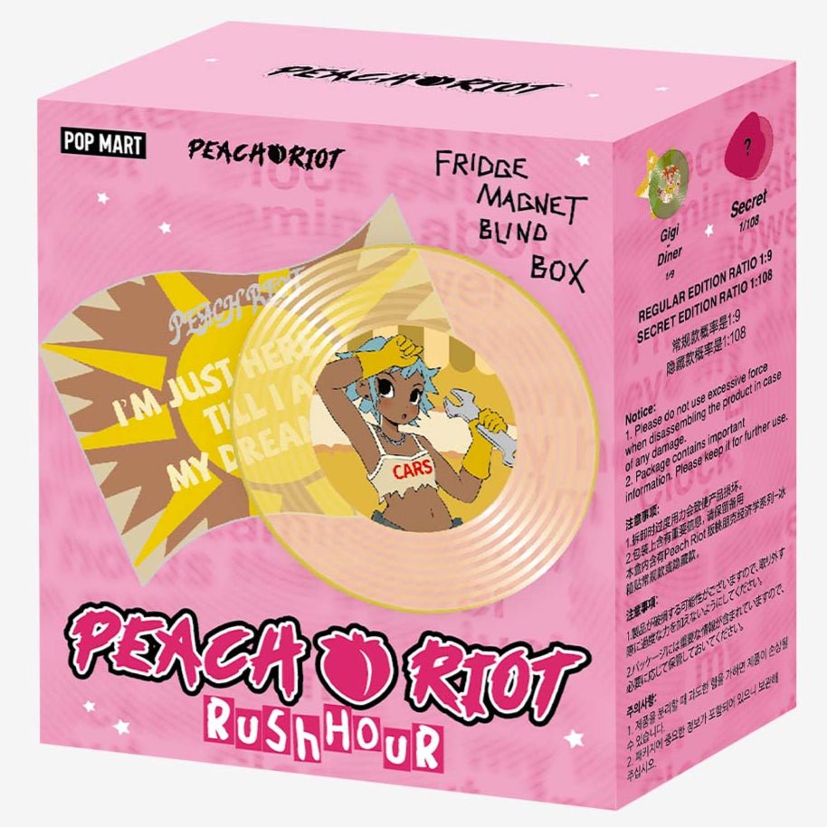 Peach Riot Rush Hour Series-Fridge Magnet Blind Box-0