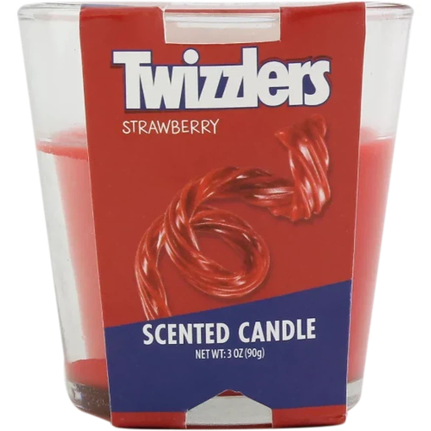 Strawberry Twizzler 3oz Candles - (Various Counts)-0