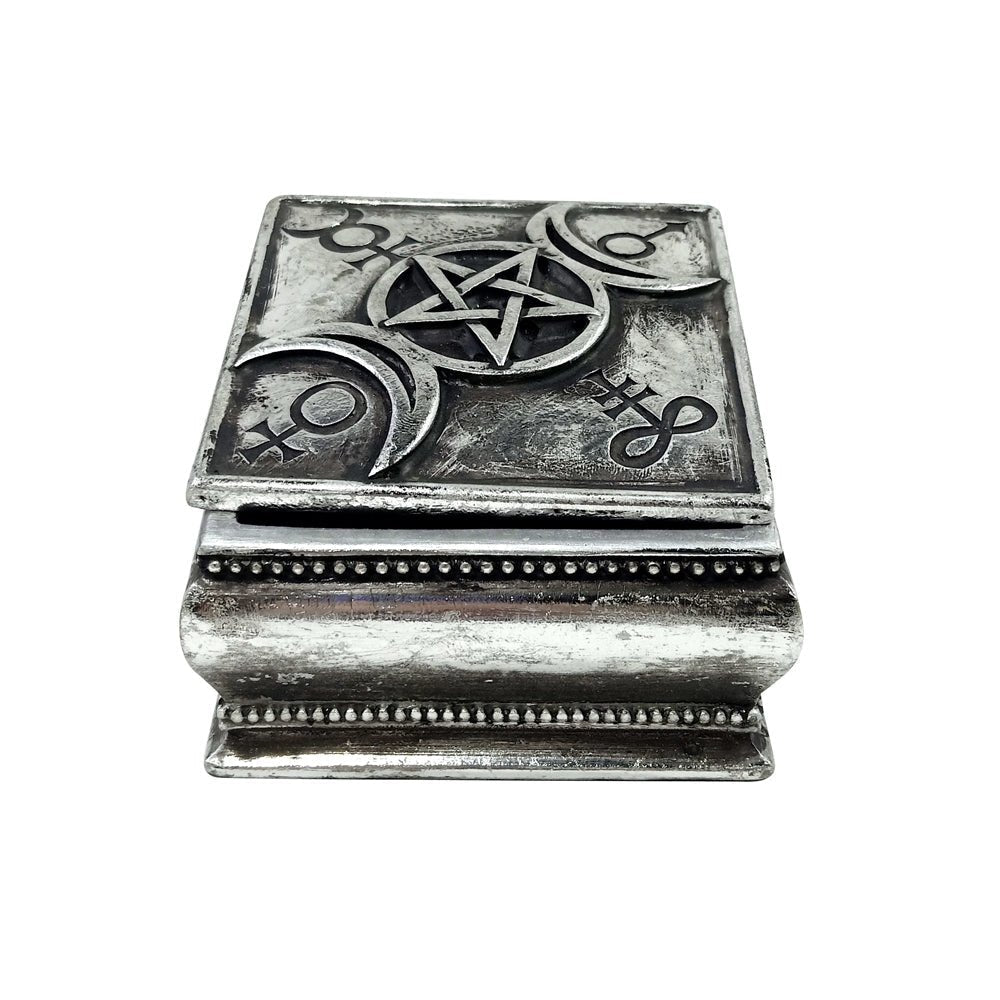 Triple Moon Pot Trinket Box-0