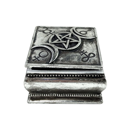 Triple Moon Pot Trinket Box-0