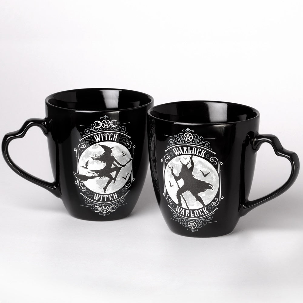 Witch & Warlock Mug Set-0