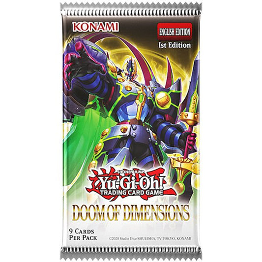 Yu-Gi-Oh! Doom of Dimensions Booster Pack-0